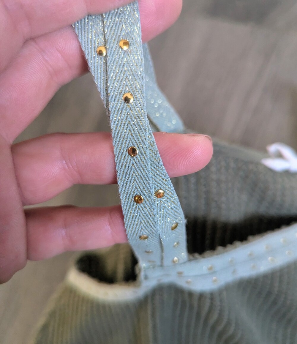 Olive Green Knit Cami Tank Top - Picture 3 of 5